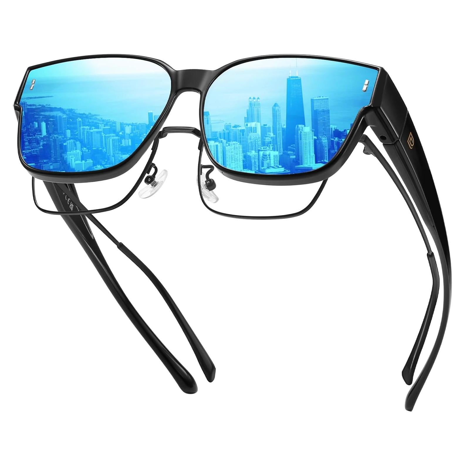 Gafas de sol DUCO Fit Over polarizadas UV400 para hombres y mujeres