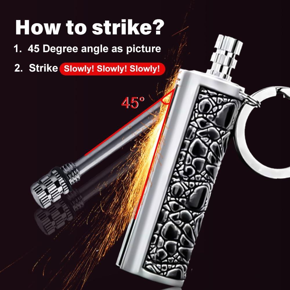 Fósforo Permanente YLKJSWIM Negro para Camping y Supervivencia