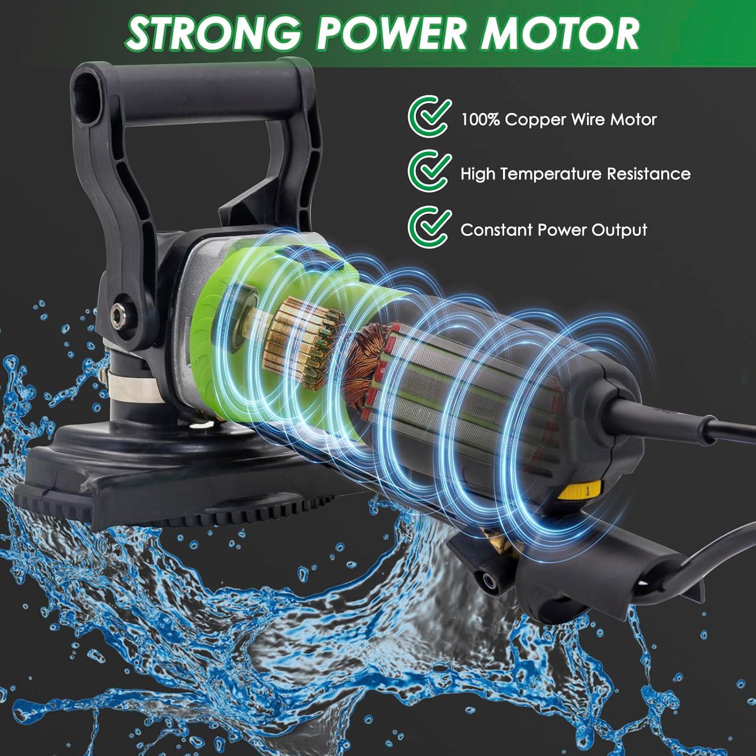 Pulidora de Piedra Húmeda Eléctrica SDRTOP 800W 4" Velocidad Variable