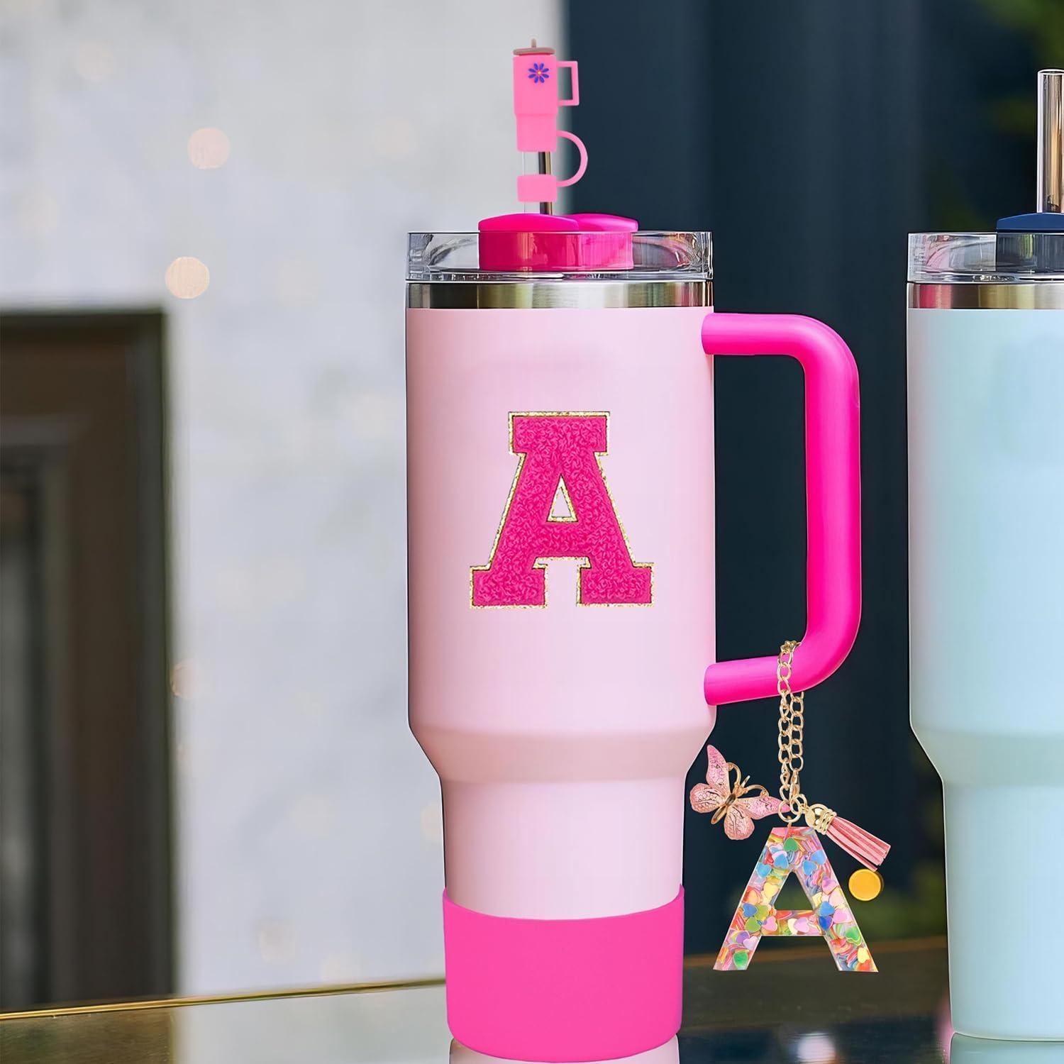 Juego de Accesorios para Copa Stanley QUNNDY 7 Piezas Rosa