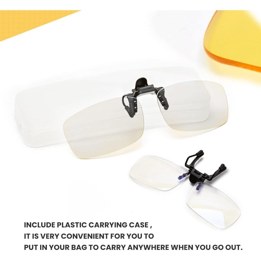 Gafas de lectura clip Tang Tang 3.5x bloqueo luz azul