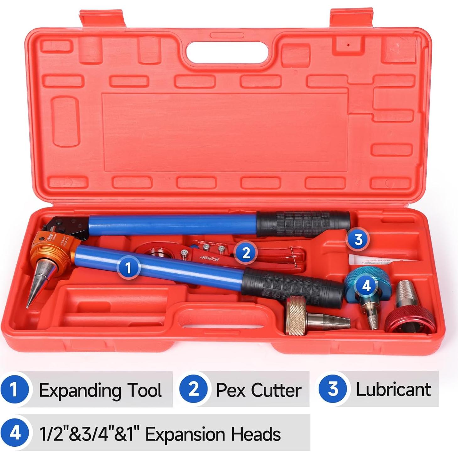 Kit de Herramientas Manual de Expansión IWISS F1960DT PEX