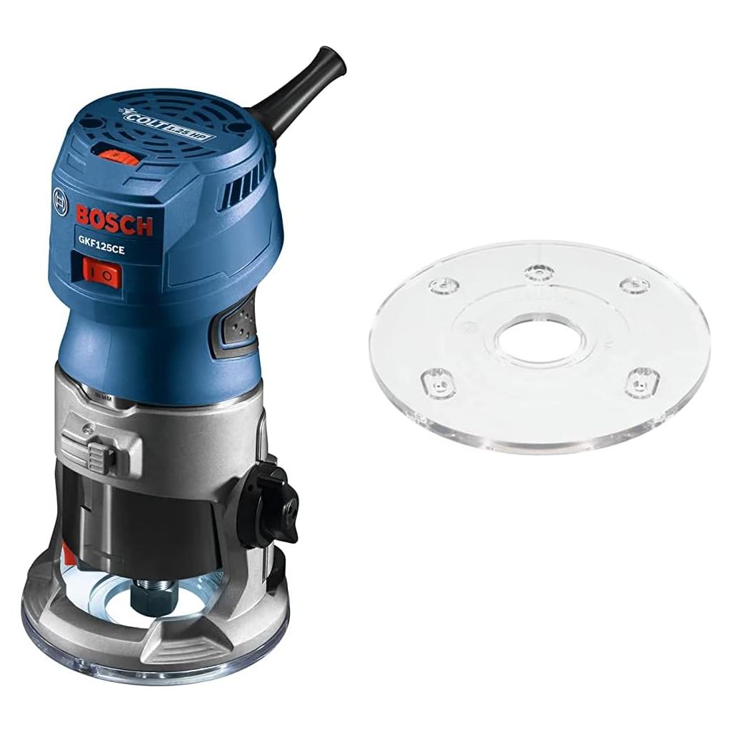 Router de Palma Bosch GKF125CEN Colt 1.25 HP + Base PR110
