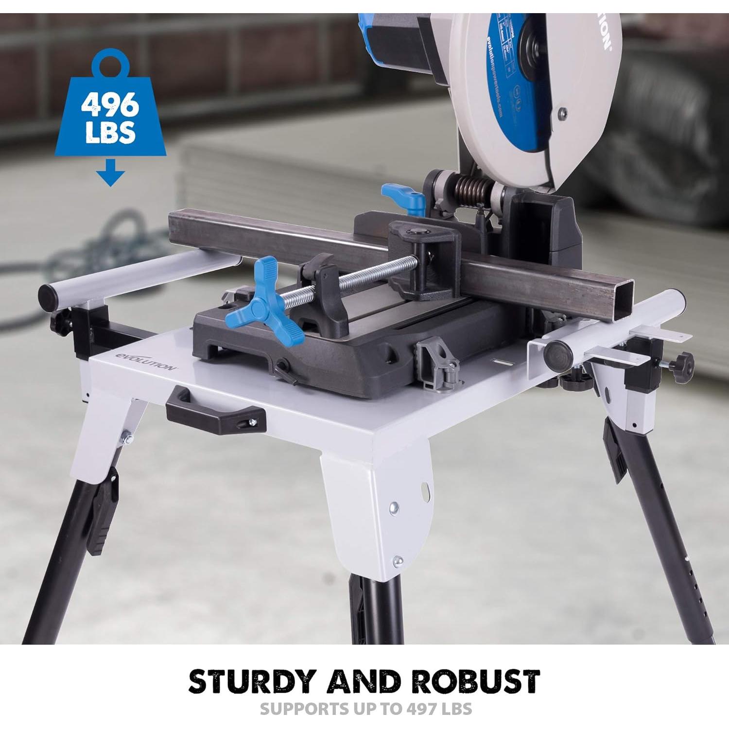 Soporte de Sierra de Corte Evolution 005-0002 Ajustable 225kg