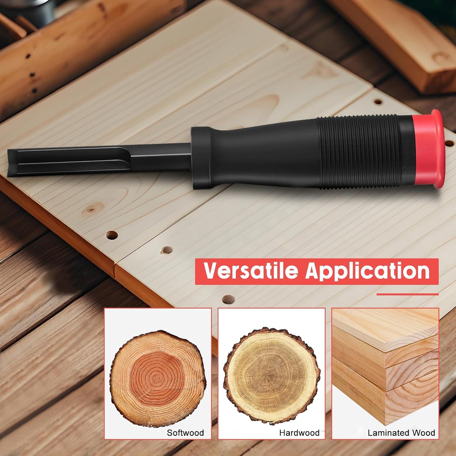 Cincel de Esquina Wanocean 8mm para Carpintería - Corte Preciso