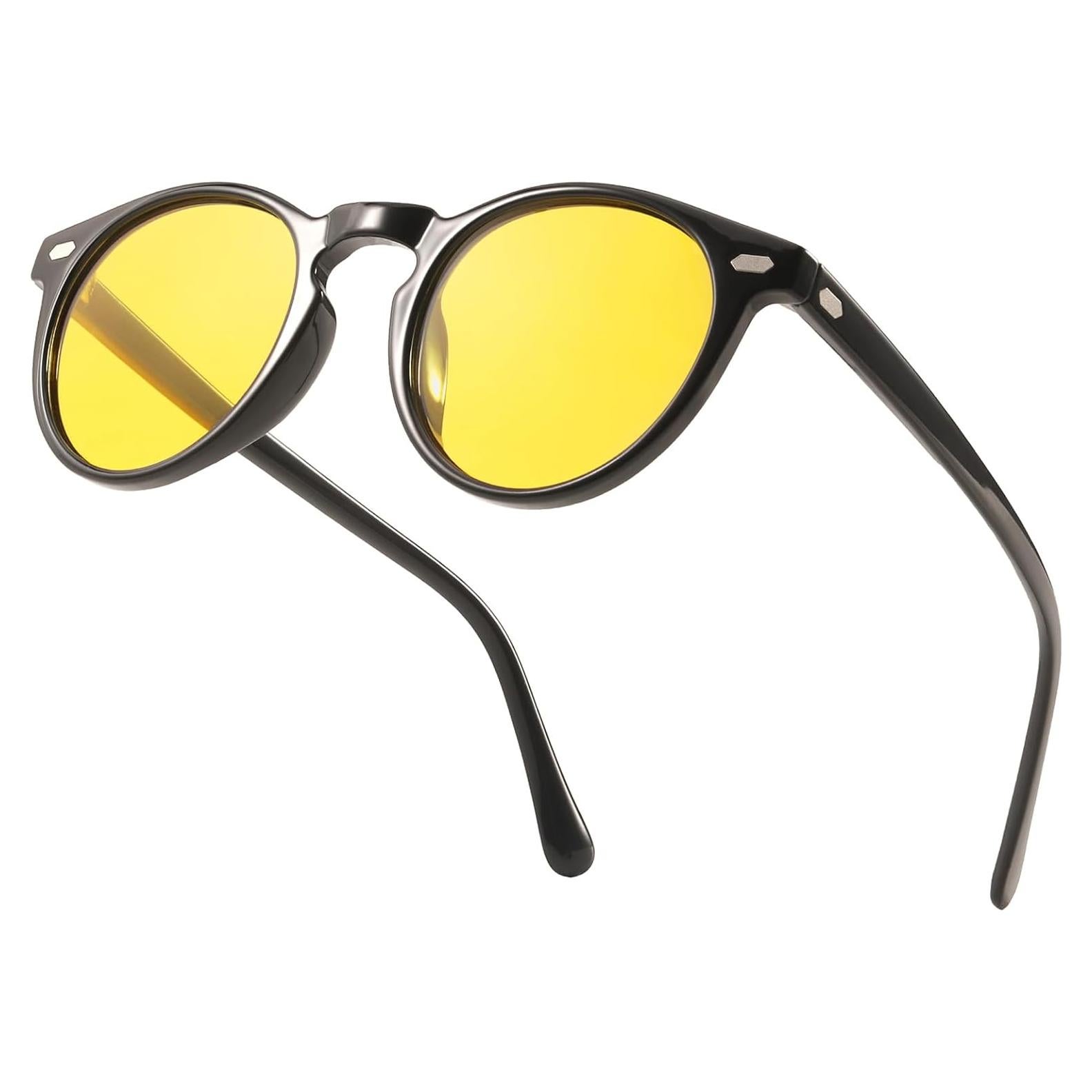 Gafas de Conducción Nocturna LVIOE Amarillas Polarizadas