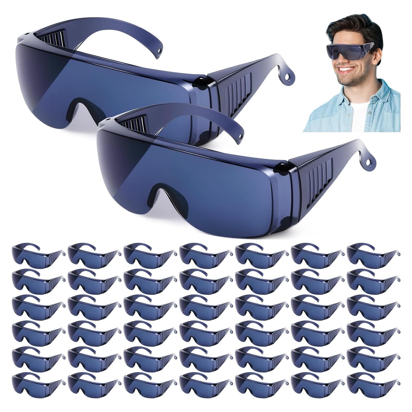 Gafas de Seguridad Kanayu 50 Pares Anti Niebla y Rayones