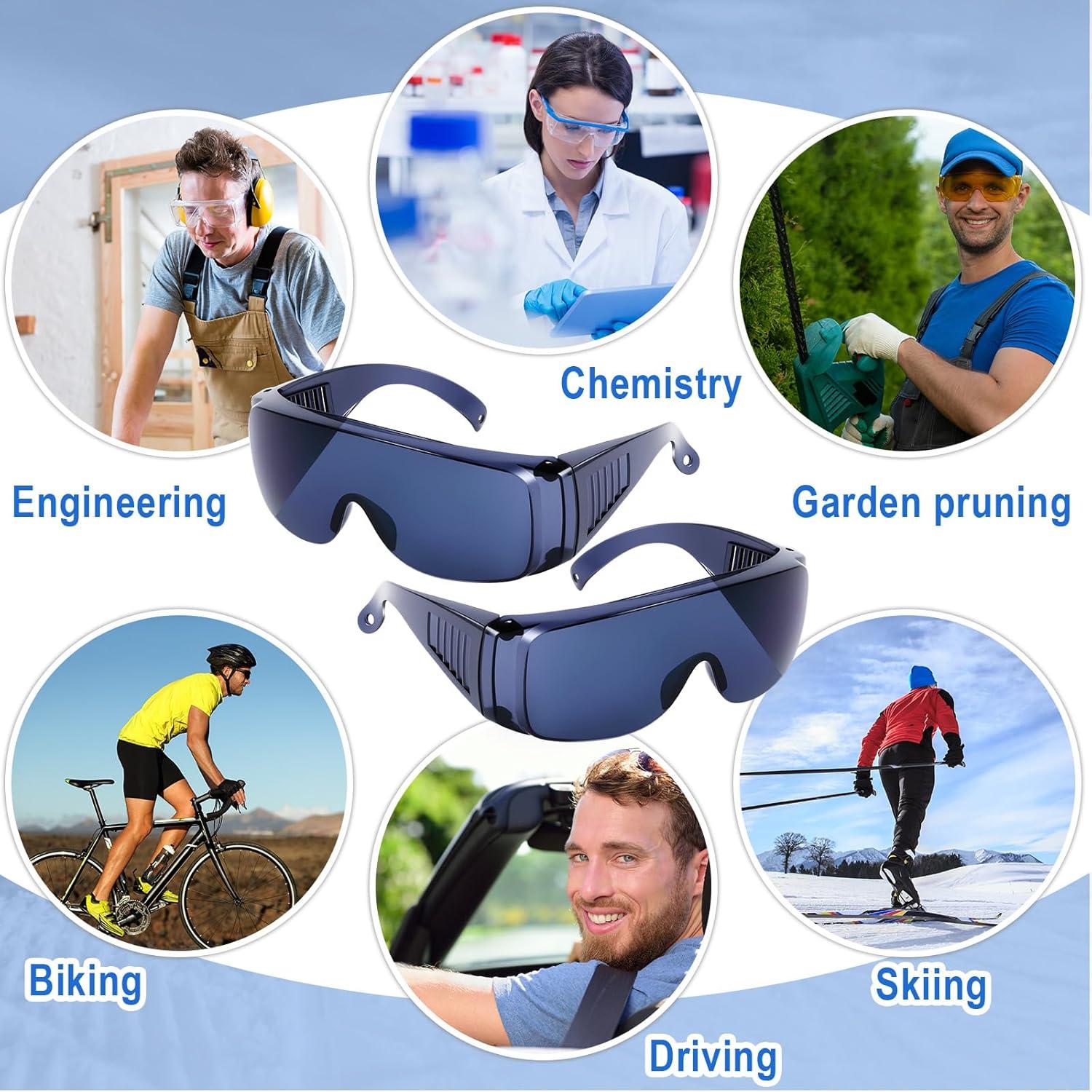 Gafas de Seguridad Kanayu 50 Pares Anti Niebla y Rayones