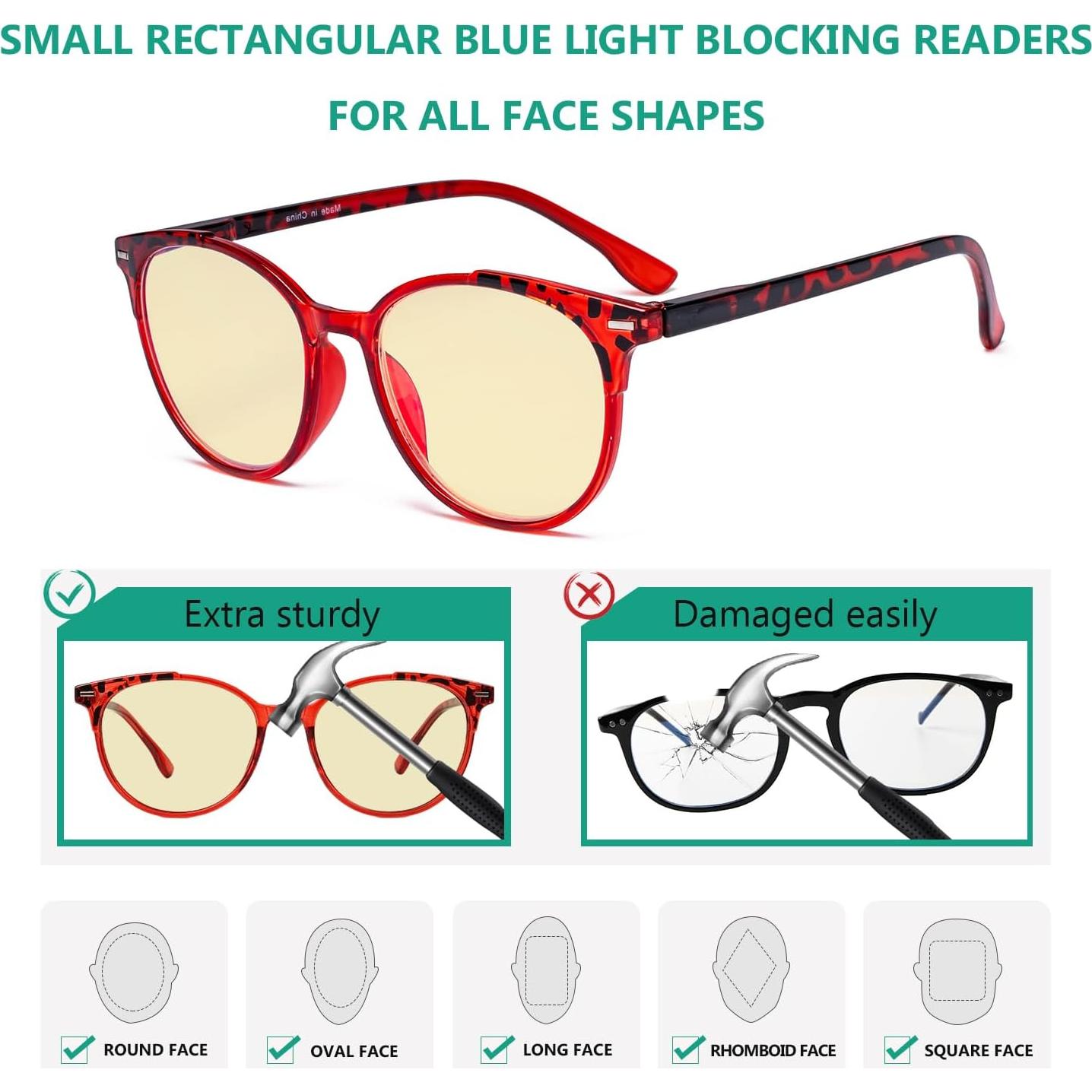 Gafas de Lectura Eyekepper 12 Paquete Bloqueo Luz Azul +0.00