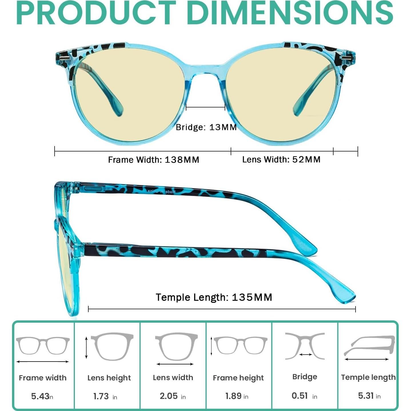 Gafas de Lectura Eyekepper 12 Paquete Bloqueo Luz Azul +0.00