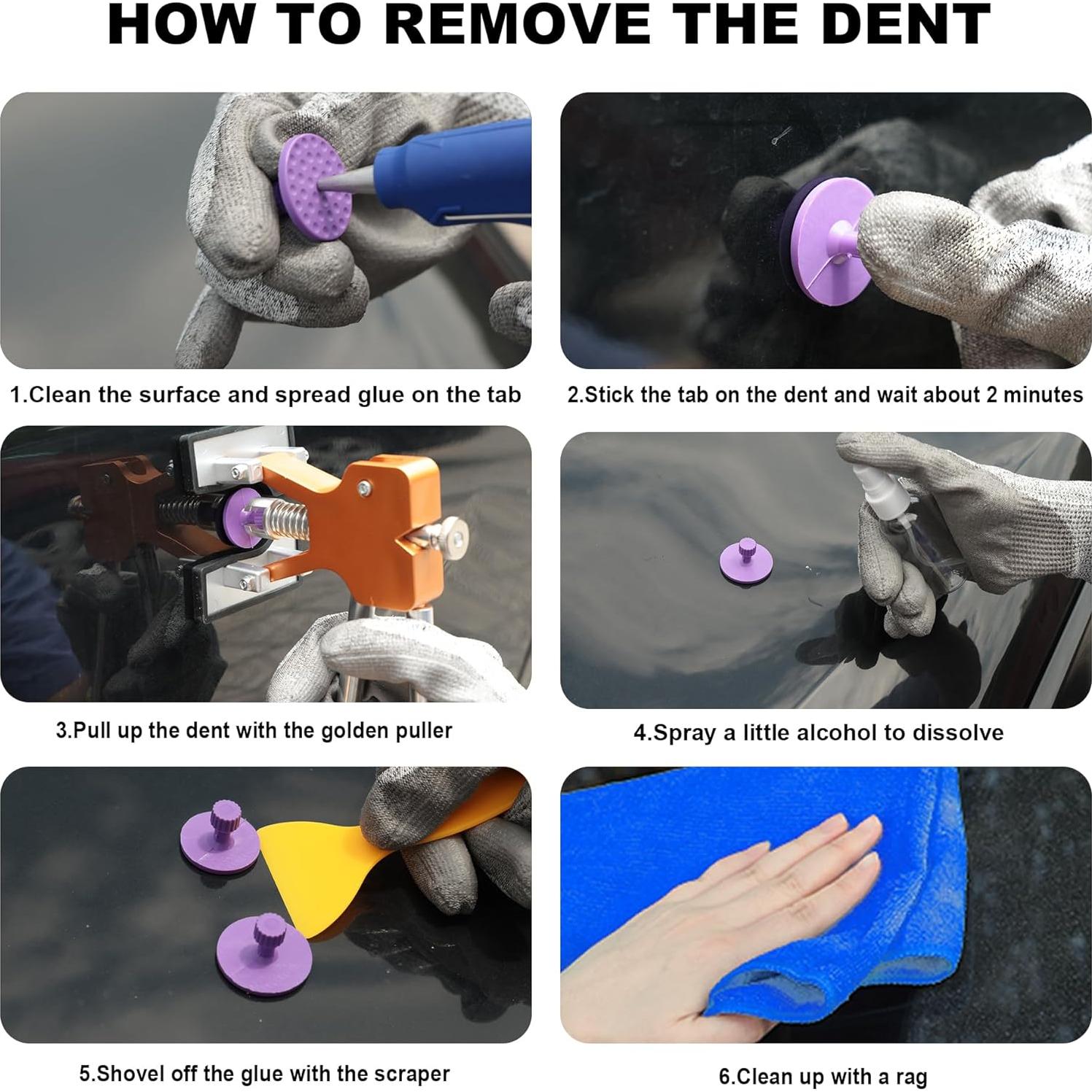 Kit de Remoción de Dents BIG RED 56 Piezas Ajustable