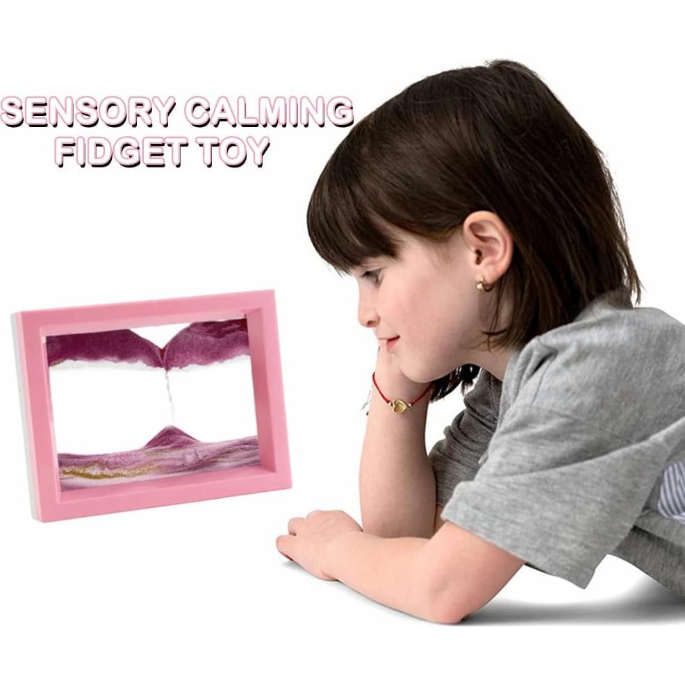 Arte en Arena ANXUS Rosa 14.5x3.1x18.5cm Dinámico