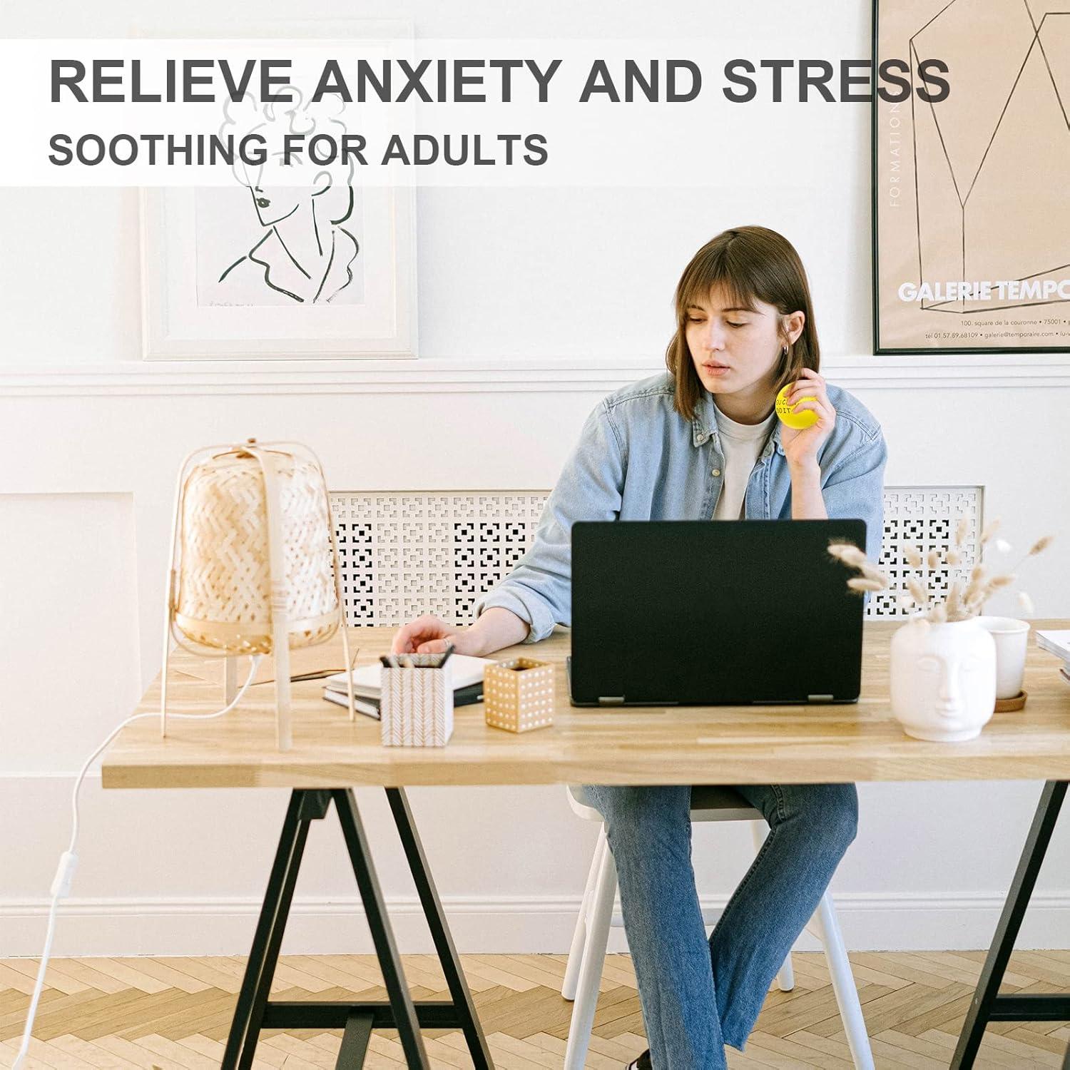 Pelotas Antiestrés Lumarice - Paquete de 5 con Citas