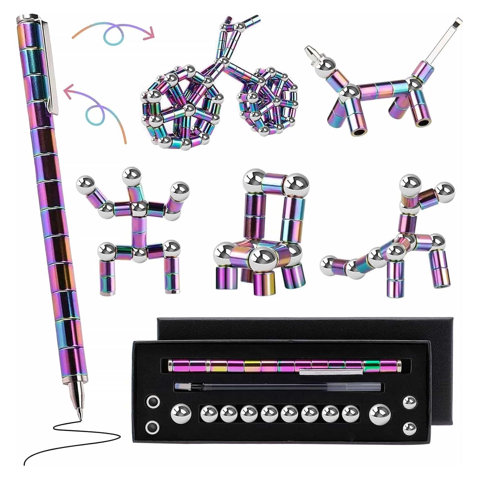 Bolígrafo Magnético Antiestrés YYMHMF 18x6.7cm para Niños