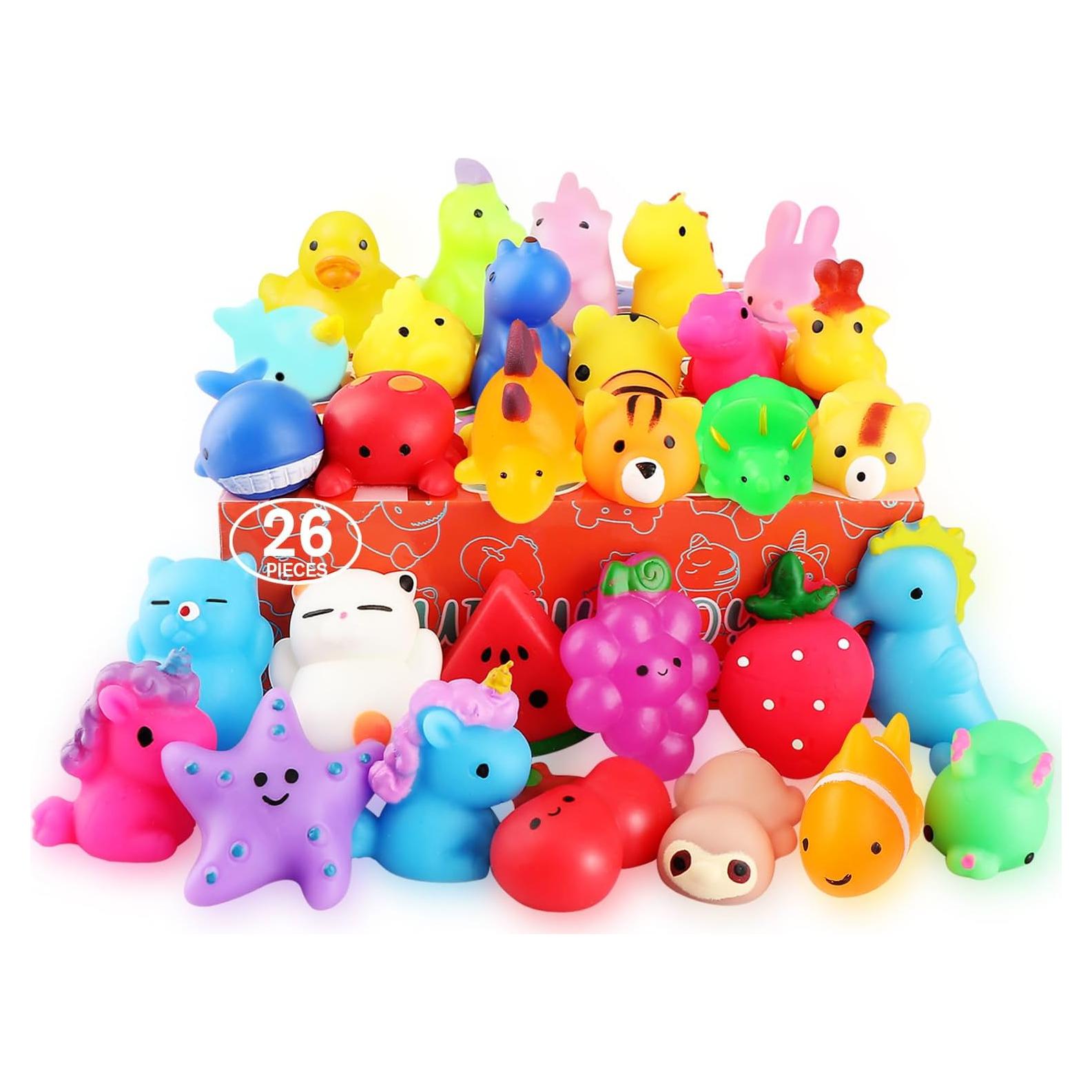 Paquete de 26 Juguetes Squishy Nobasco - Alivio de Estrés
