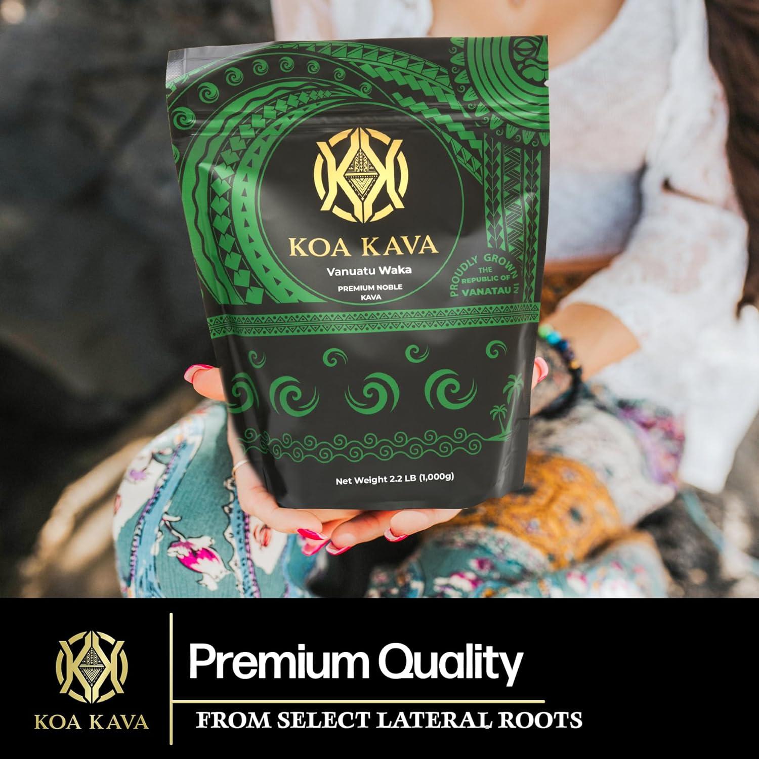 Kava Kava Polvo Premium Koa - 1 Kg de Vanuatu para Relajación
