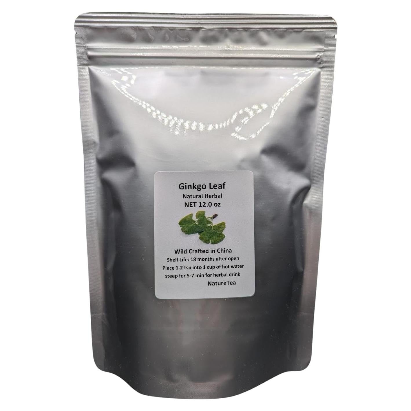 Hoja de Ginkgo Biloba Premium 28 g Nature Tea