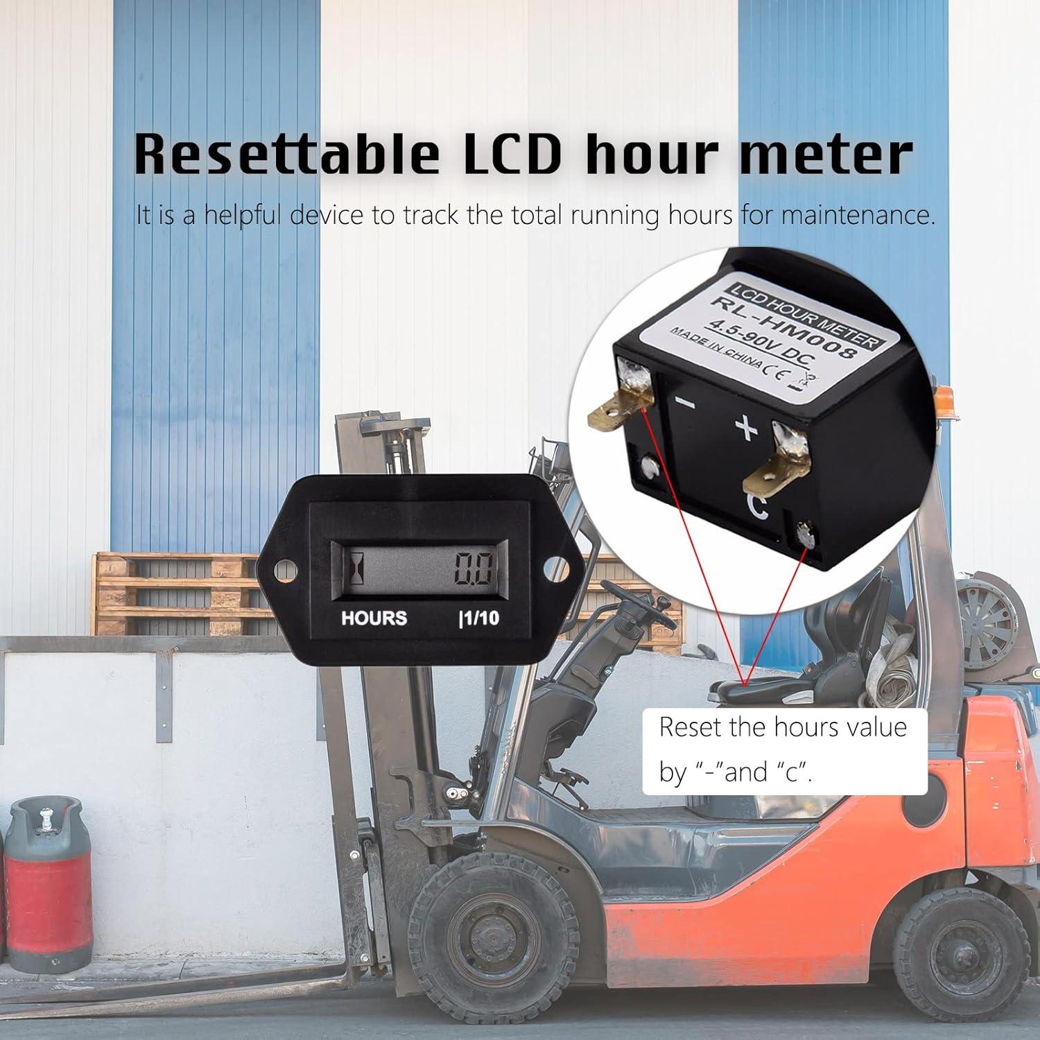 Contador de Horas Digital HonorMeet Diamond-DC 4.5-90V