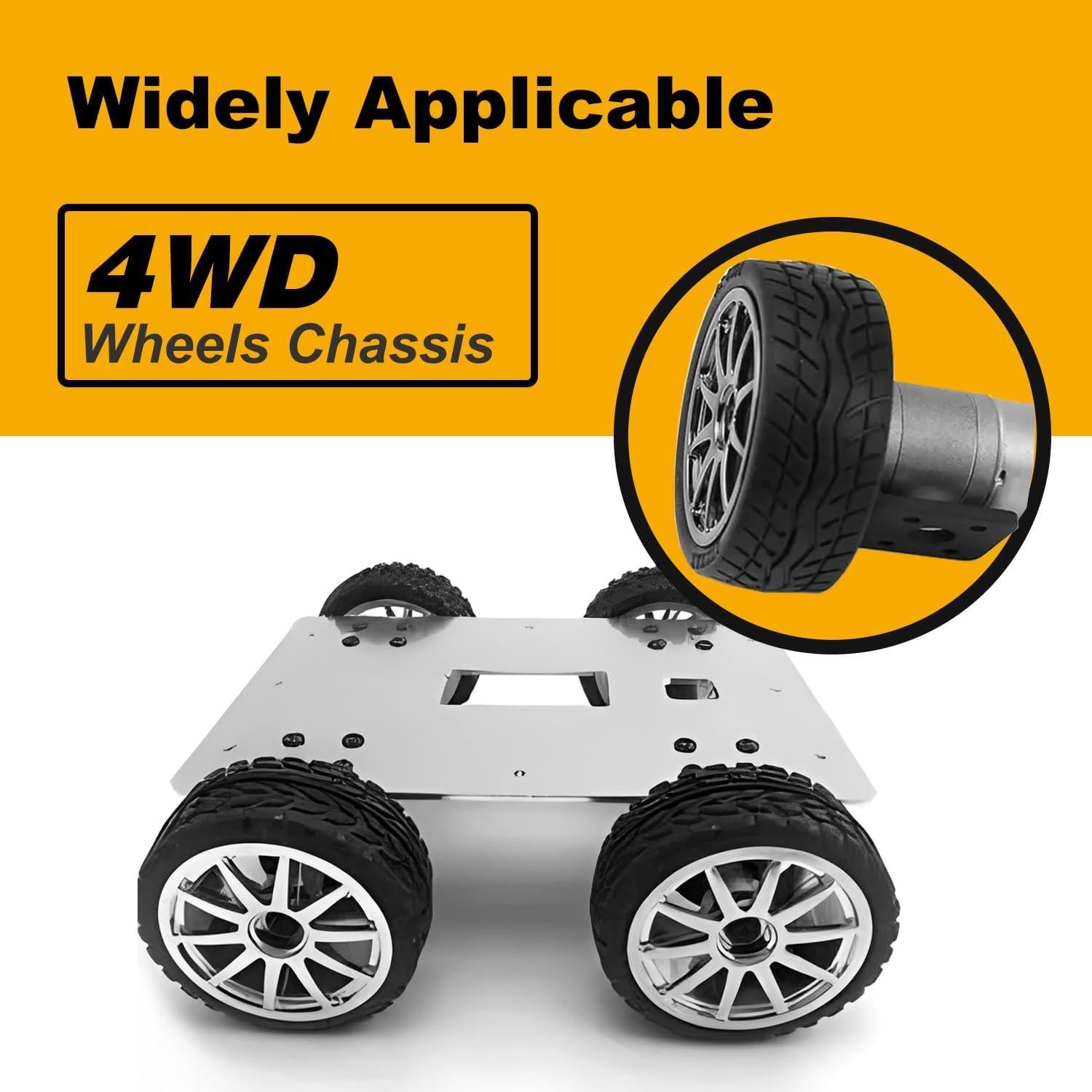 Juego de Soporte de Motor DC 37mm Mrosnail - Hierro Antioxidante