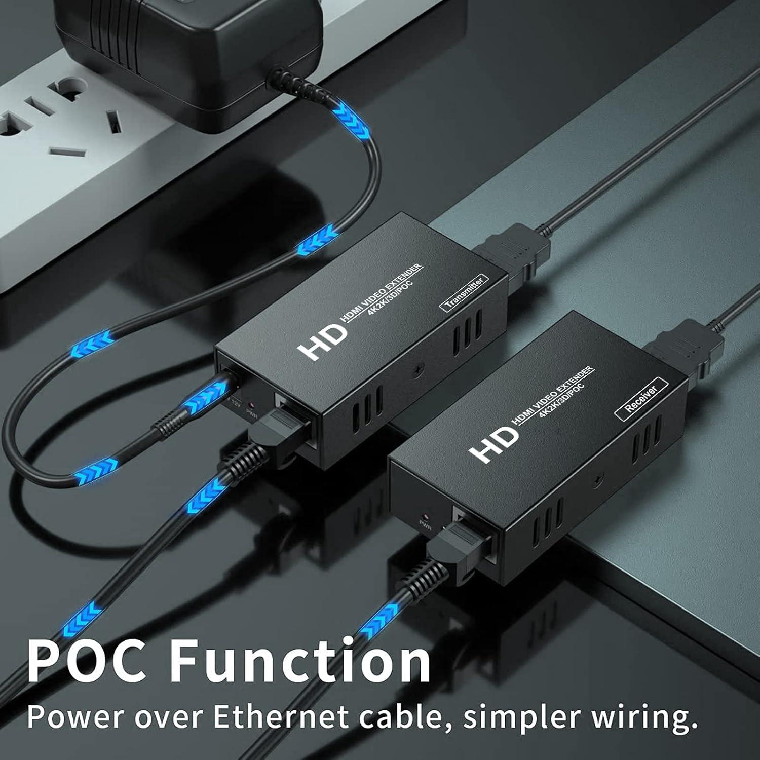 Extensor HDMI 4K LinSeek 100m POC Audio y Video HD