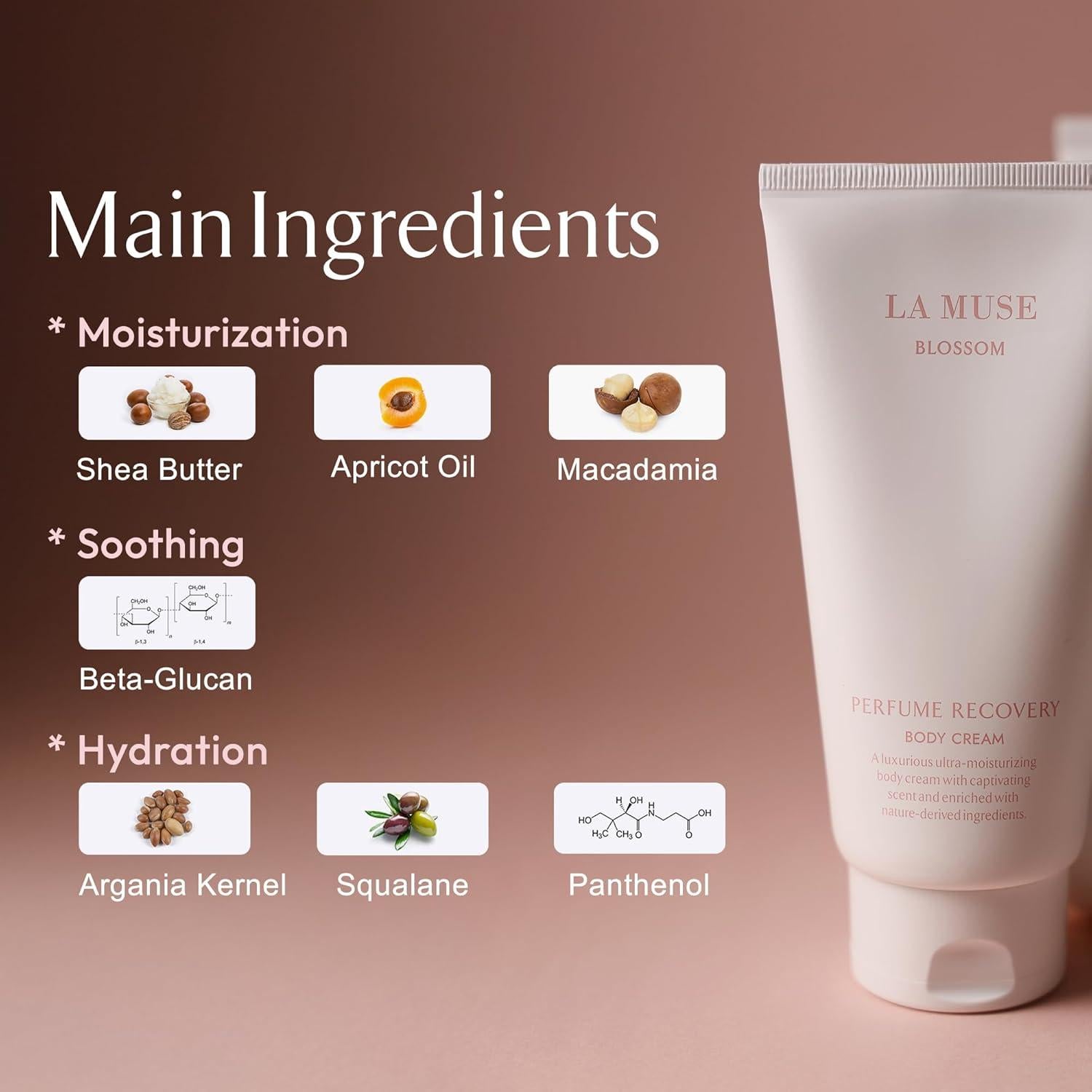 Crema Corporal Hidratante LA MUSE 300ml Floral de Primavera