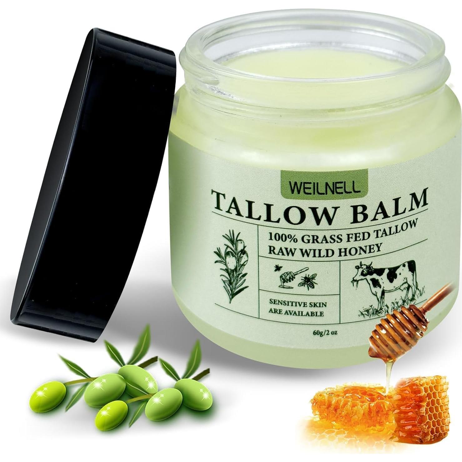 Bálsamo Hidratante Natural Weilnell 2.0 oz - Sebo de Res y Miel