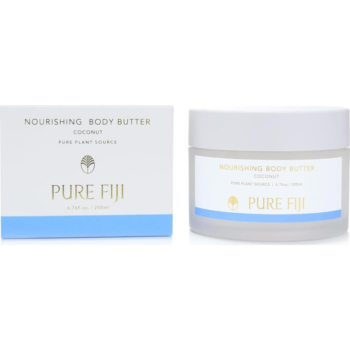 Manteca Hidratante Corporal Pure Fiji 200 ml - Coco, No Graso