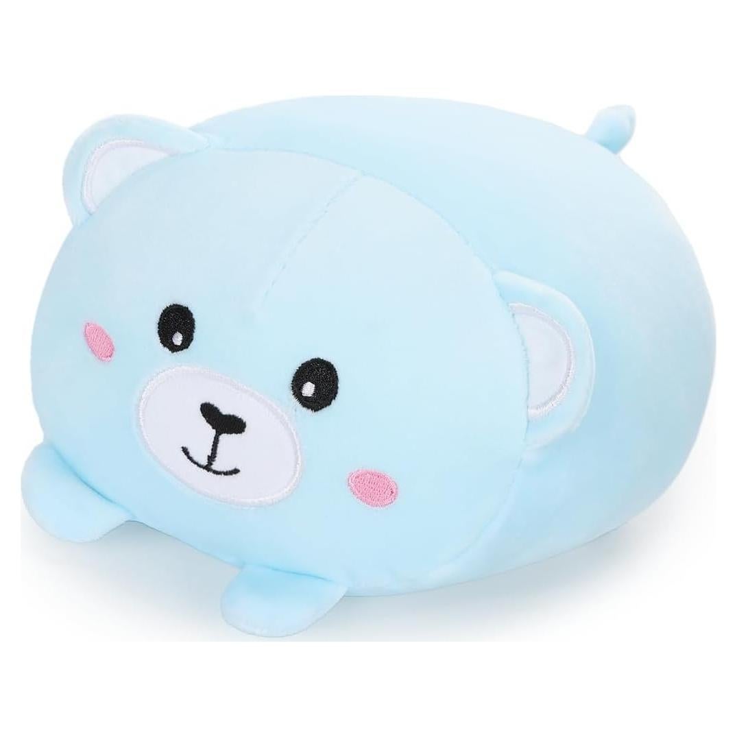 Almohada Cilíndrica de Peluche AIXINI 60 cm Osito Suave