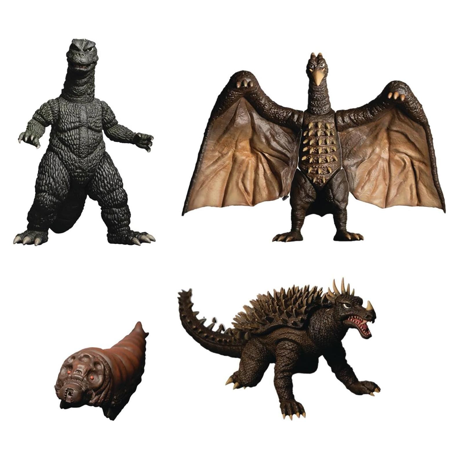 Set de Figuras Godzilla Destruir Todos los Monstruos Mezco Toys