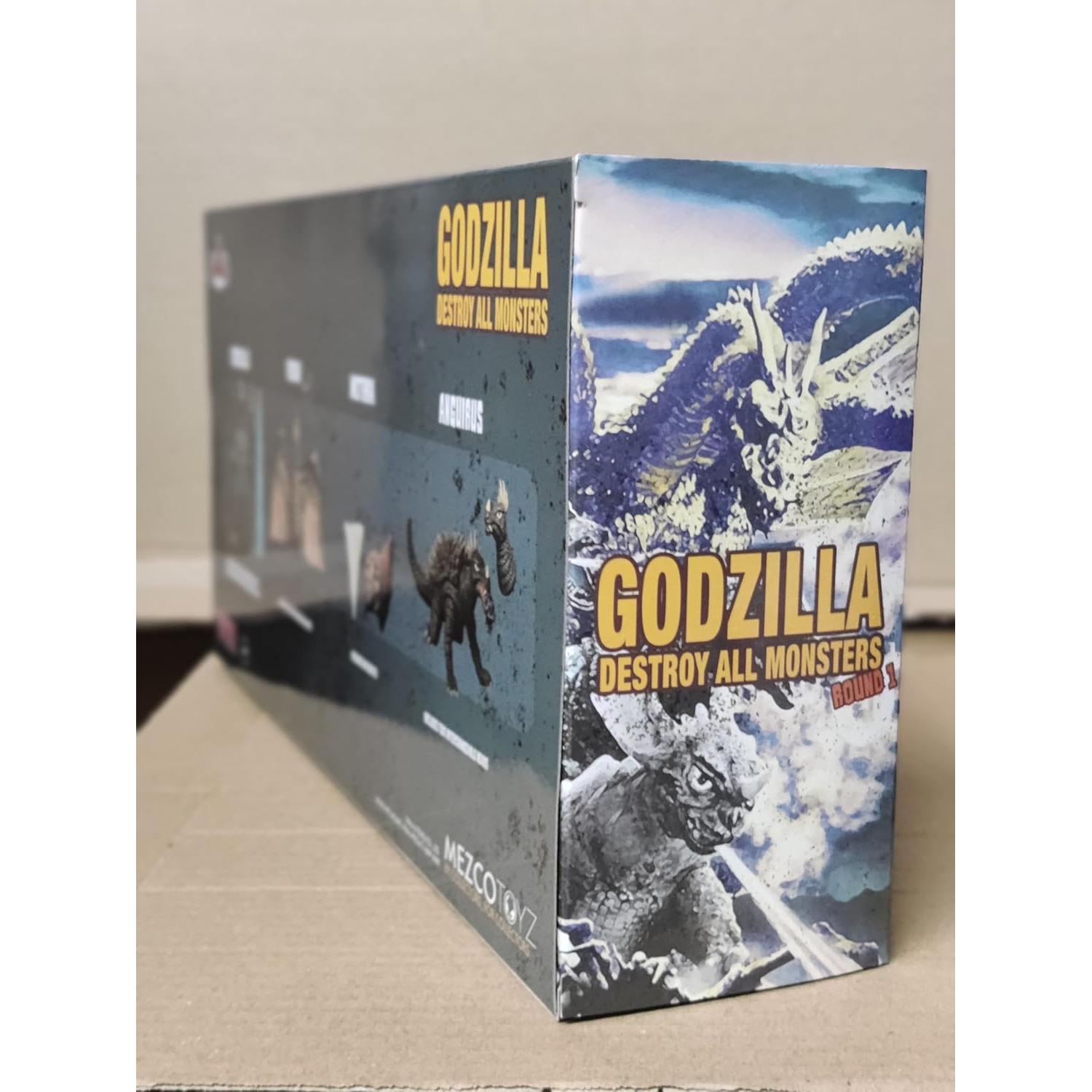 Set de Figuras Godzilla Destruir Todos los Monstruos Mezco Toys