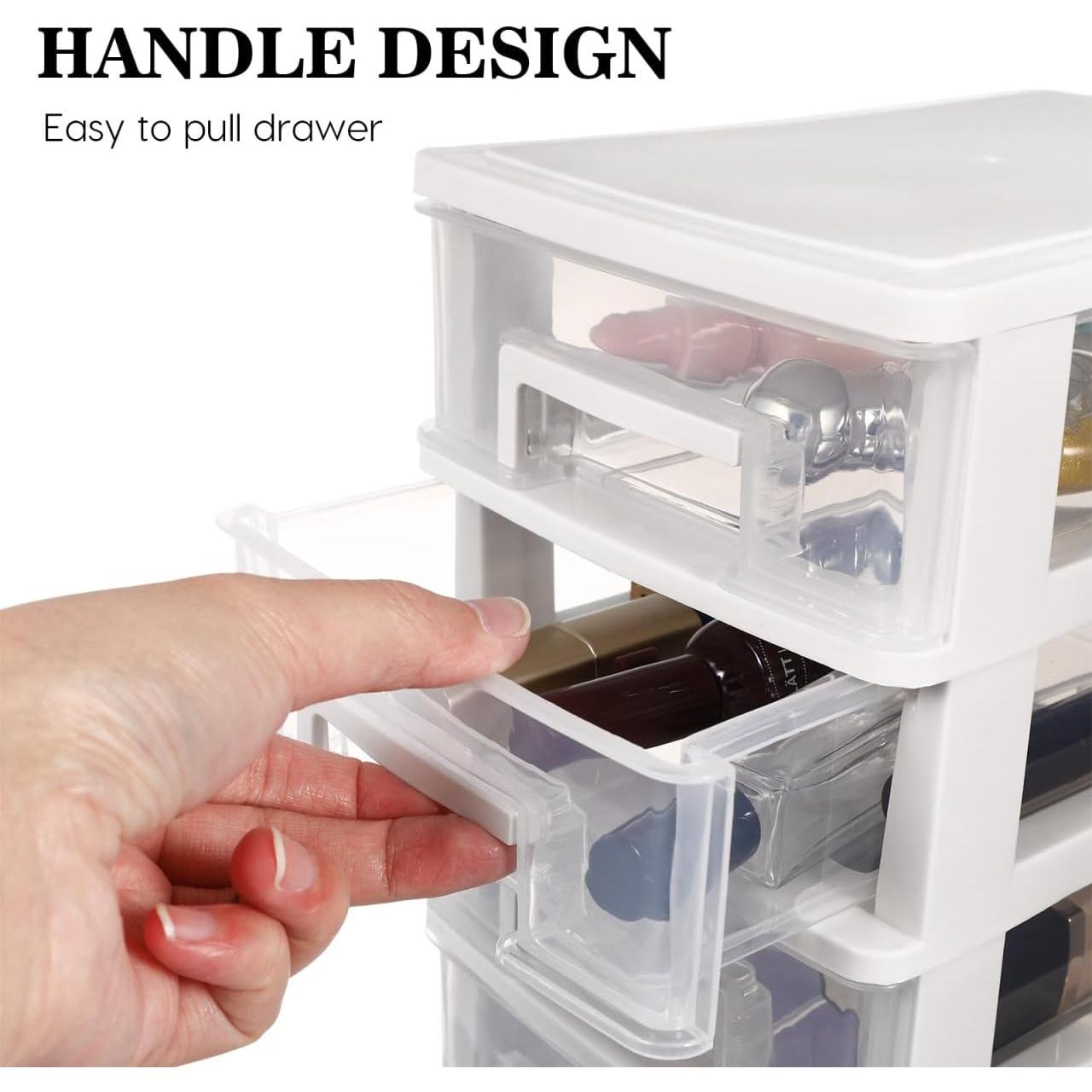 Gabinete de Almacenamiento Toddmomy 5 Cajones Blanco