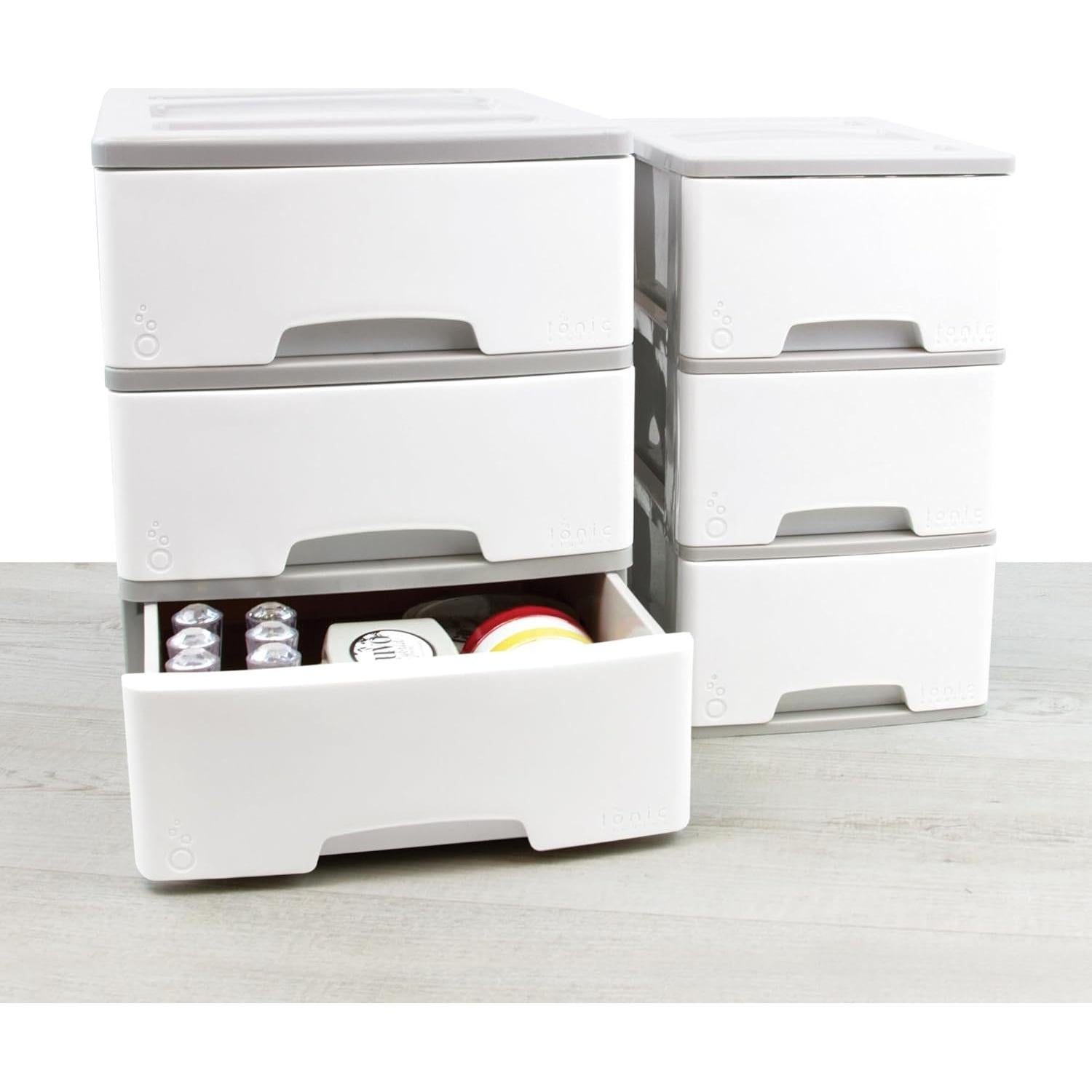 Cajones Medianos de Almacenamiento Tonic Studios 3 Cajones