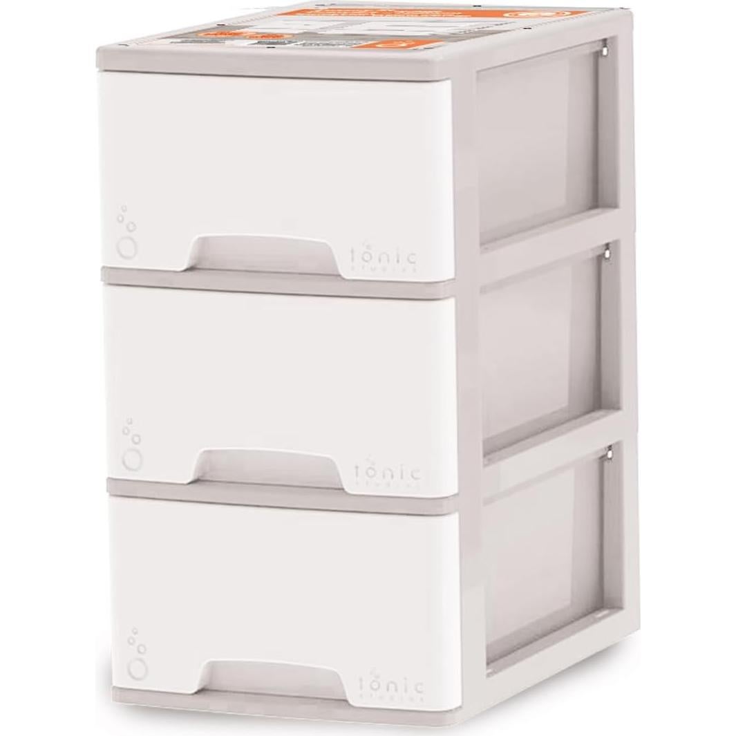 Cajones Medianos de Almacenamiento Tonic Studios 3 Cajones