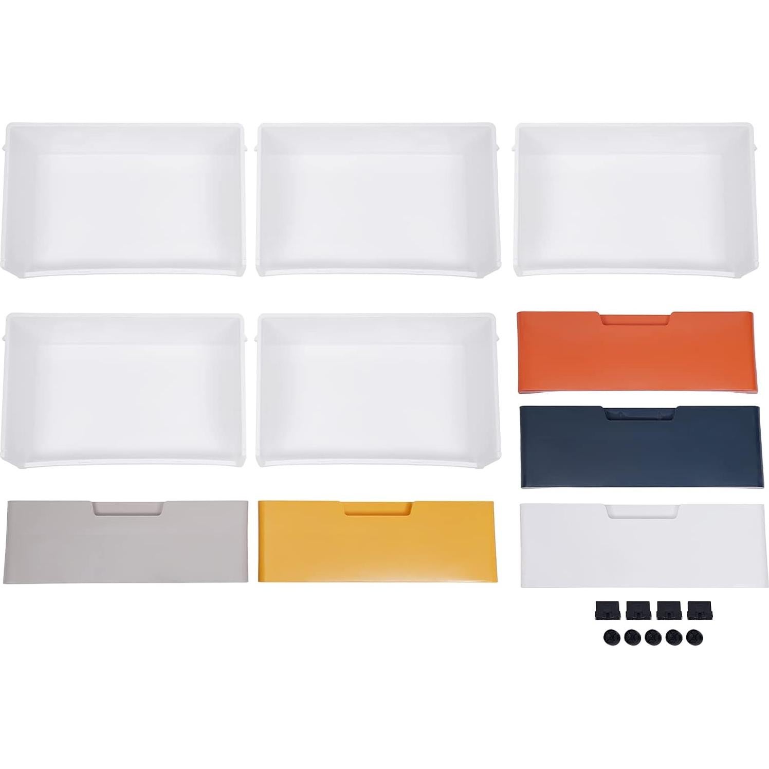 Armario de Almacenamiento Vertical KONKENIE 5 Cajones 45x30x84cm