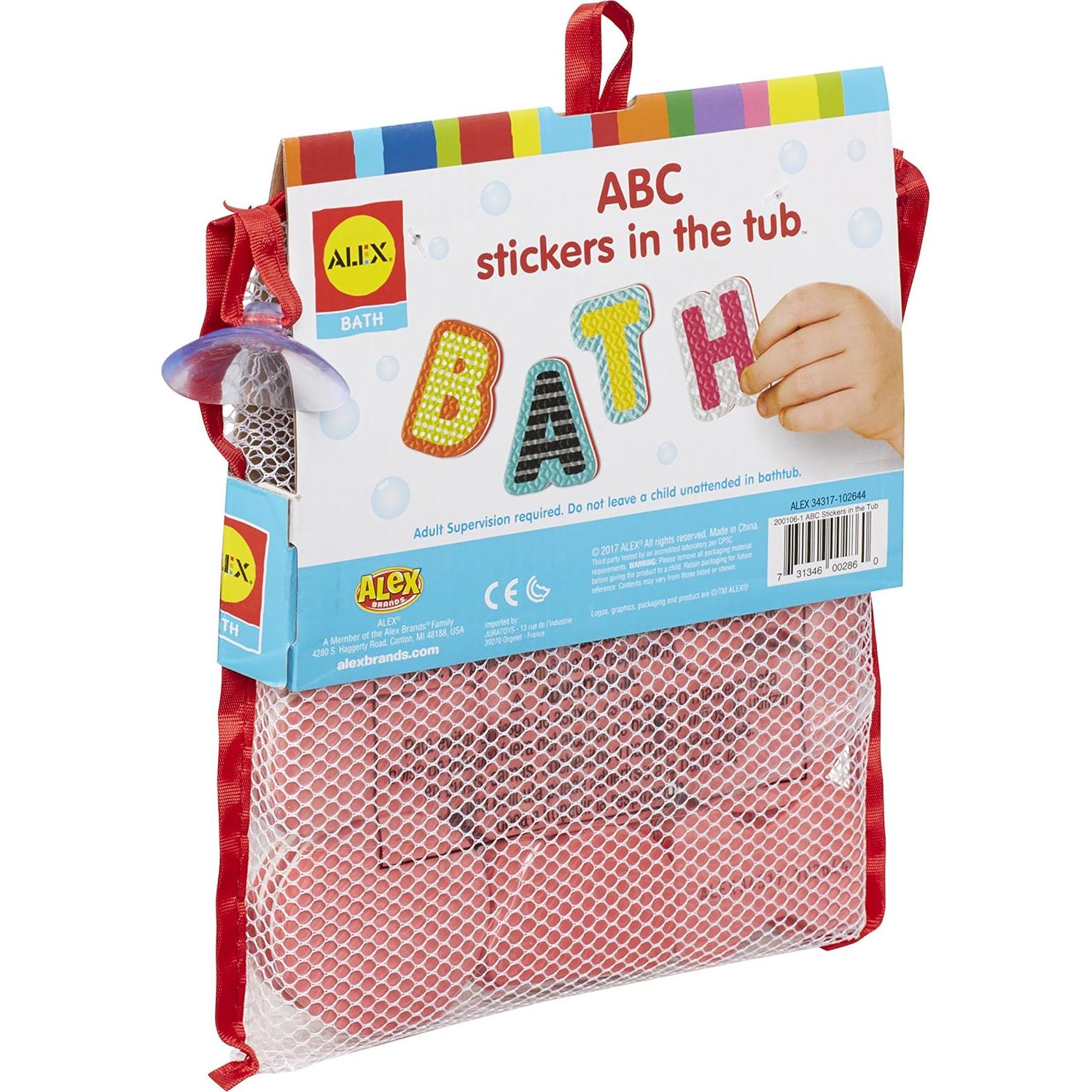 Pegatinas ABC de ALEX para Baño - 26 Letras de Espuma