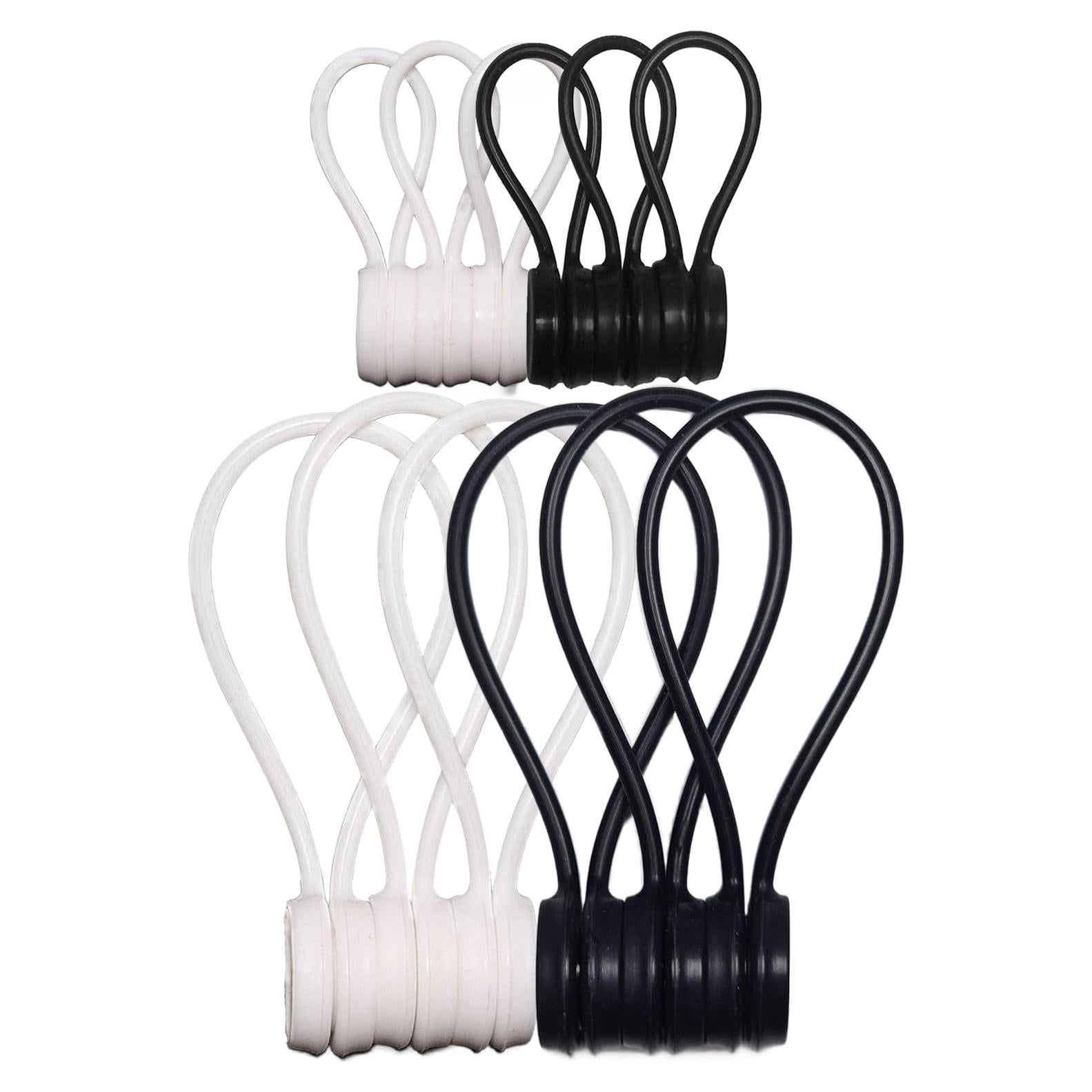 Bridas Magnéticas YFIII 12 Pack Silicona Reutilizables 20 cm