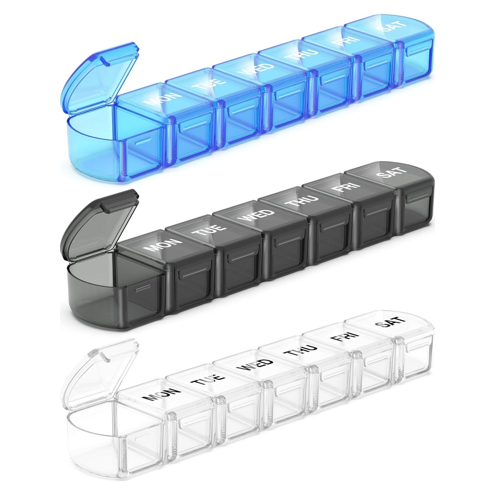 Organizador de Pastillas XL DOHIMGIO 7 Días - Libre de BPA