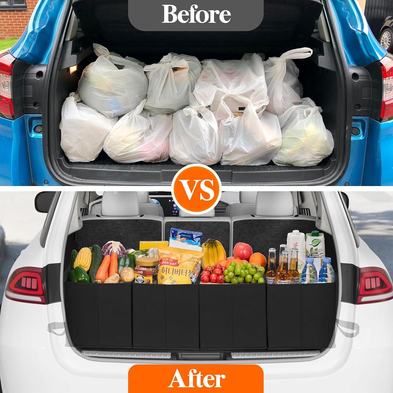 Bolsas de Compras Reutilizables Lifewit 3 Piezas Negras