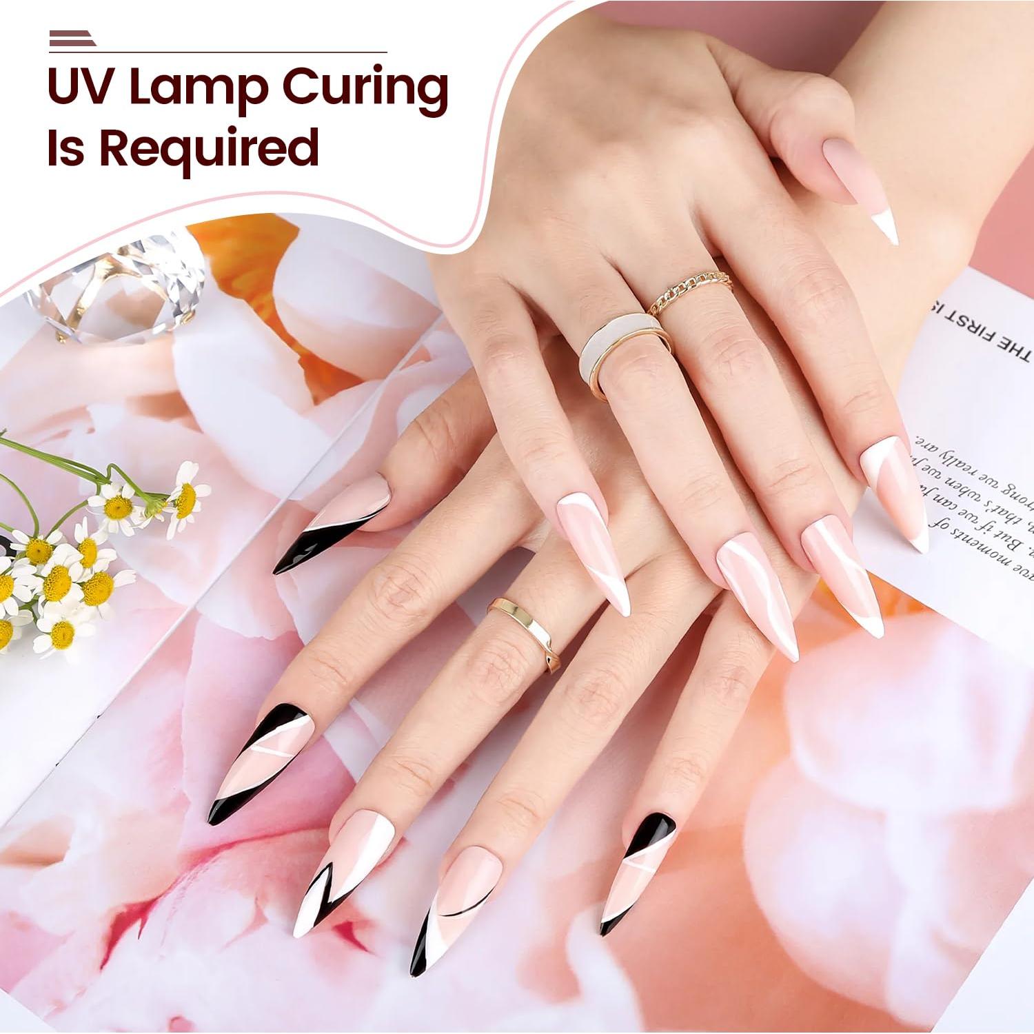 Set de 10 Lápices de Gel para Uñas JODSONE - Efecto 3D