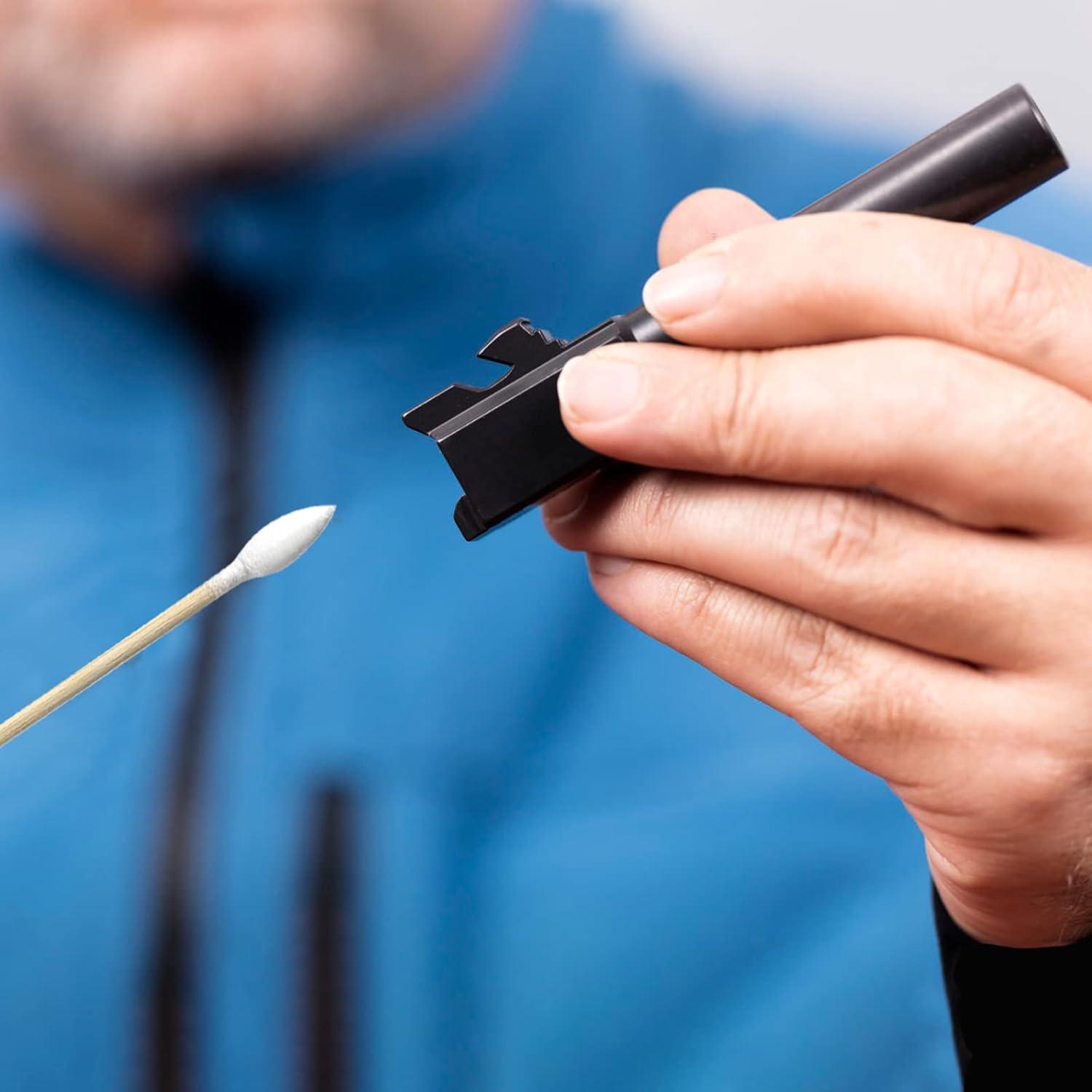 Bastones de Limpieza de Armas 400PCS Doble Punta 15.24cm Algodón