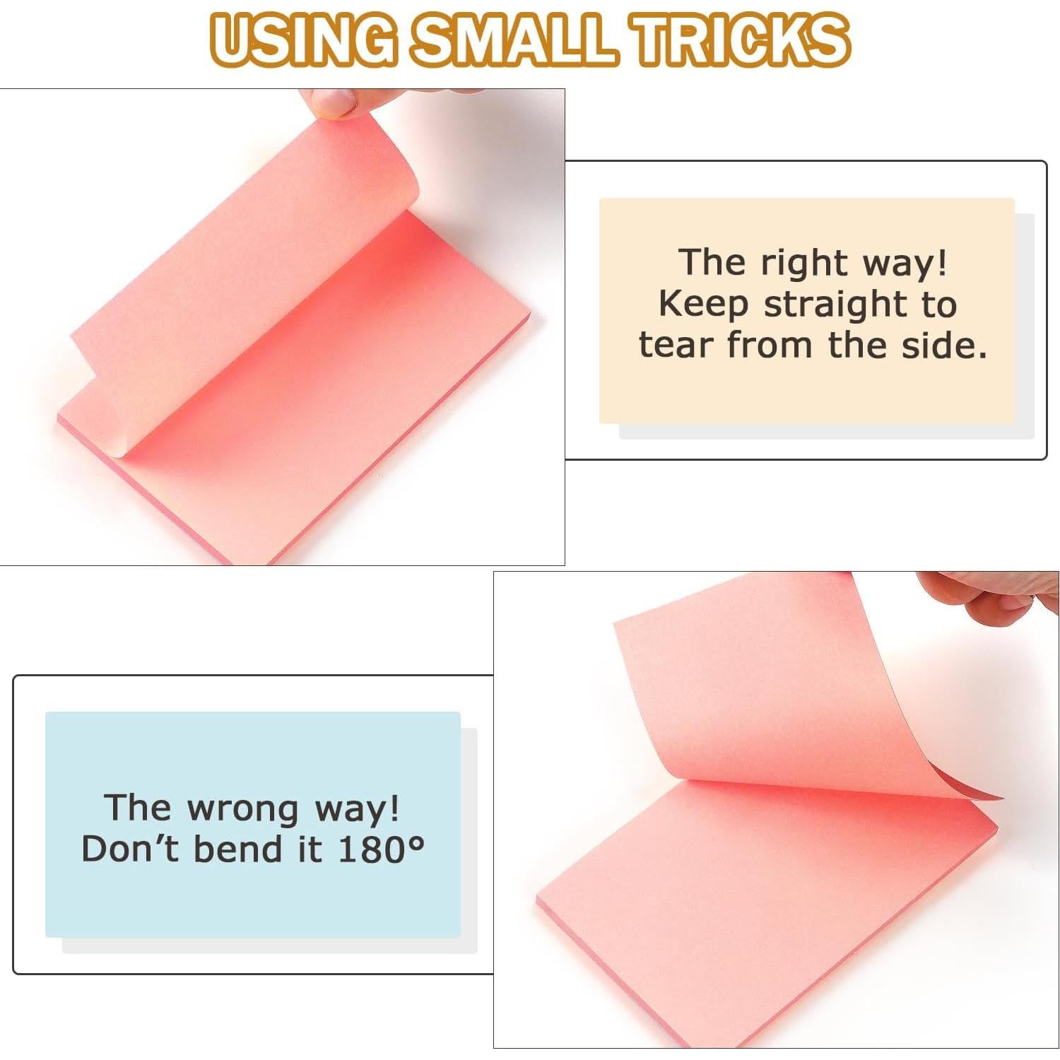 Notas Adhesivas Winner Aura 7.6x12.7 cm 400 Hojas Brillantes