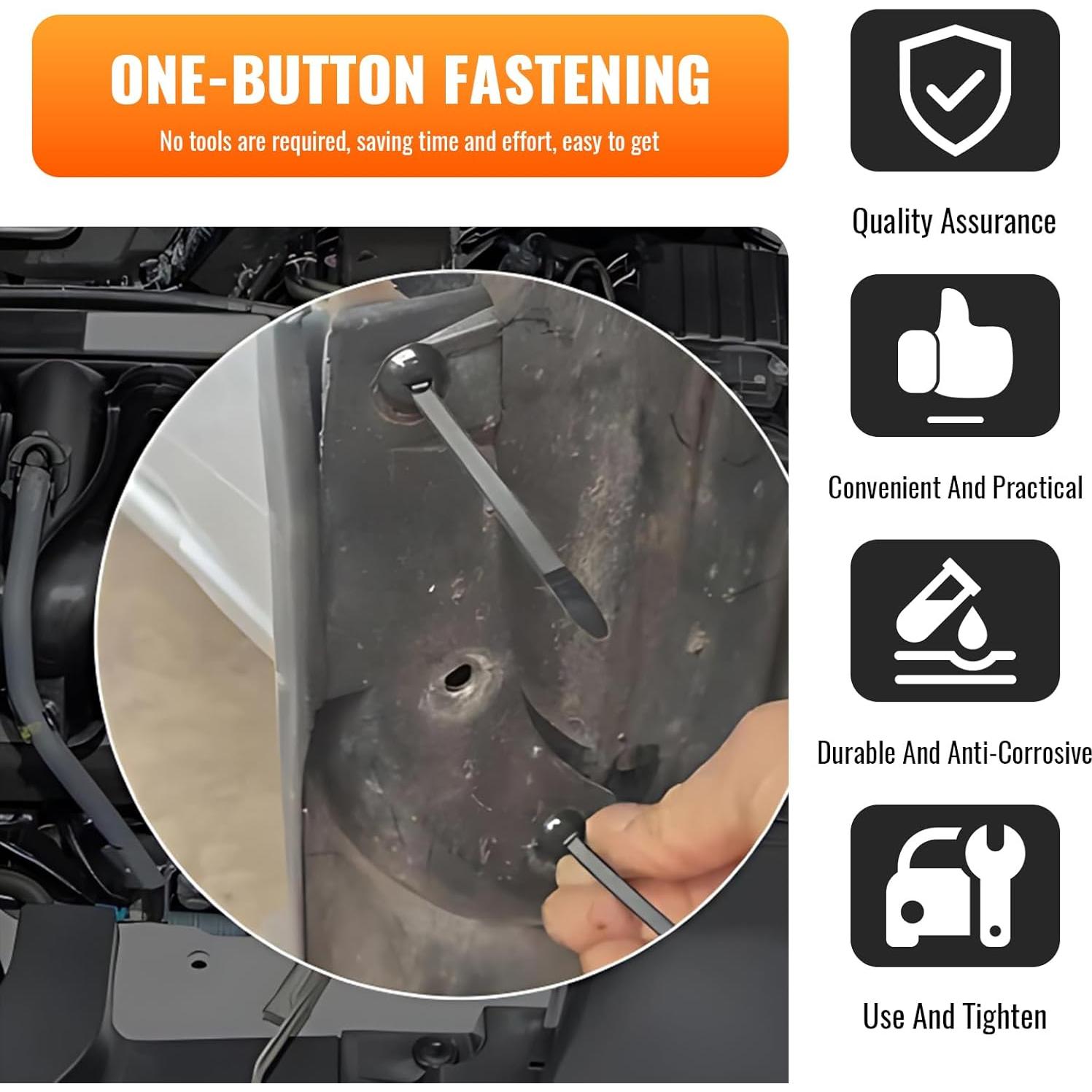 100 Hebillas de Cinta de Cable Nylon Meitelasi - Sujetadores Resistentes