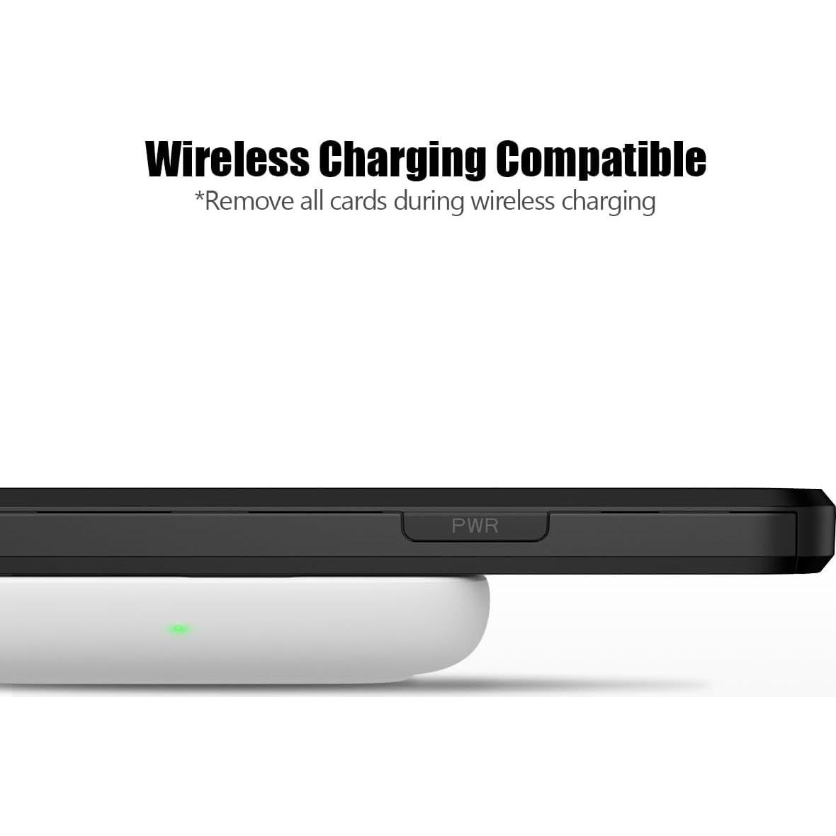 Funda Cartera Nvollnoe para iPhone 16e 6.1'' Doble Capa Negra