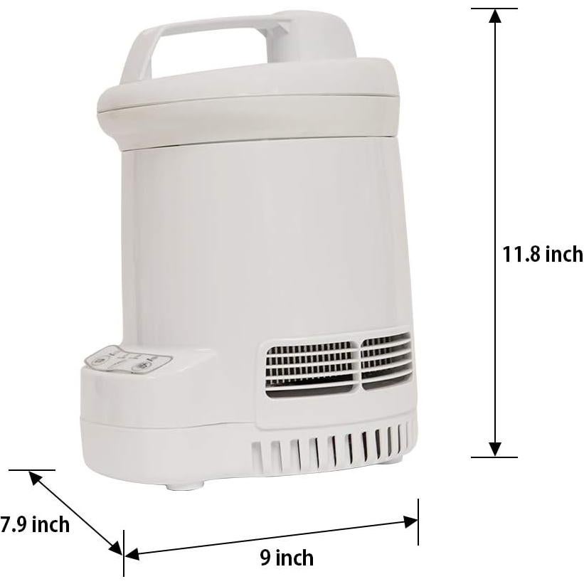 Máquina de Helados Koolatron Total Chef 1.2L Automática Blanca