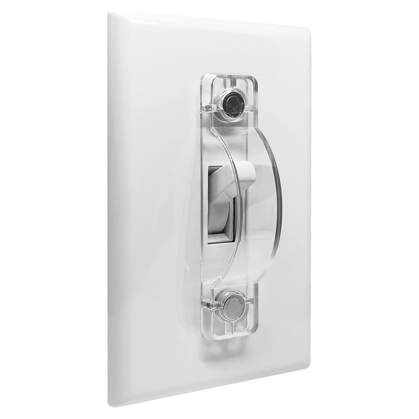 Cubierta Magnética para Interruptor ILIVABLE - Transparente, 2 Piezas