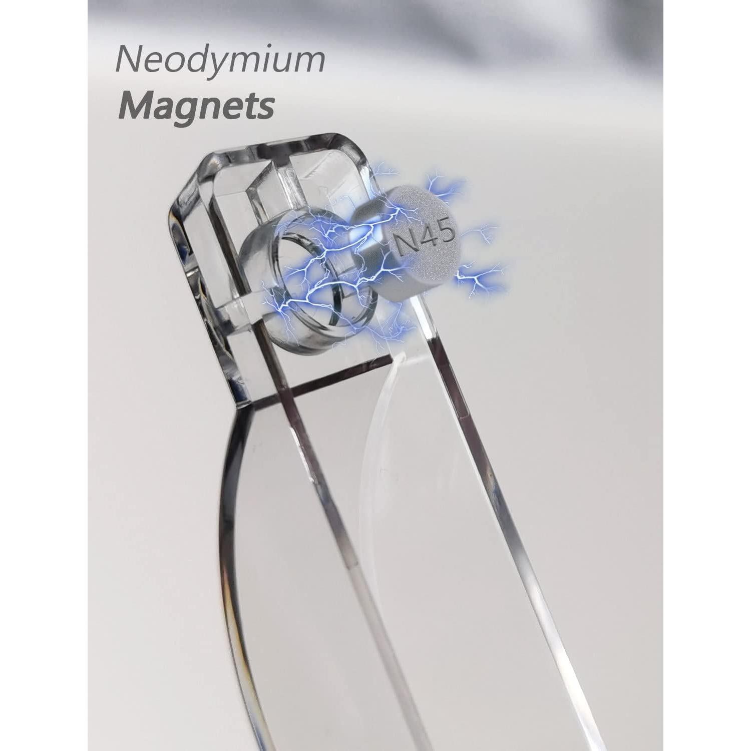 Cubierta Magnética para Interruptor ILIVABLE - Transparente, 2 Piezas