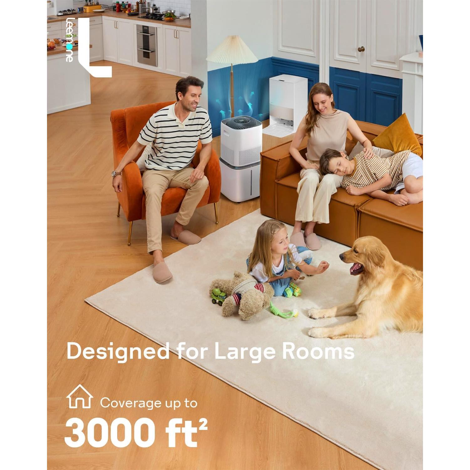 Filtros de Reemplazo Leemone 8 Paquetes para Humidificador 6000S