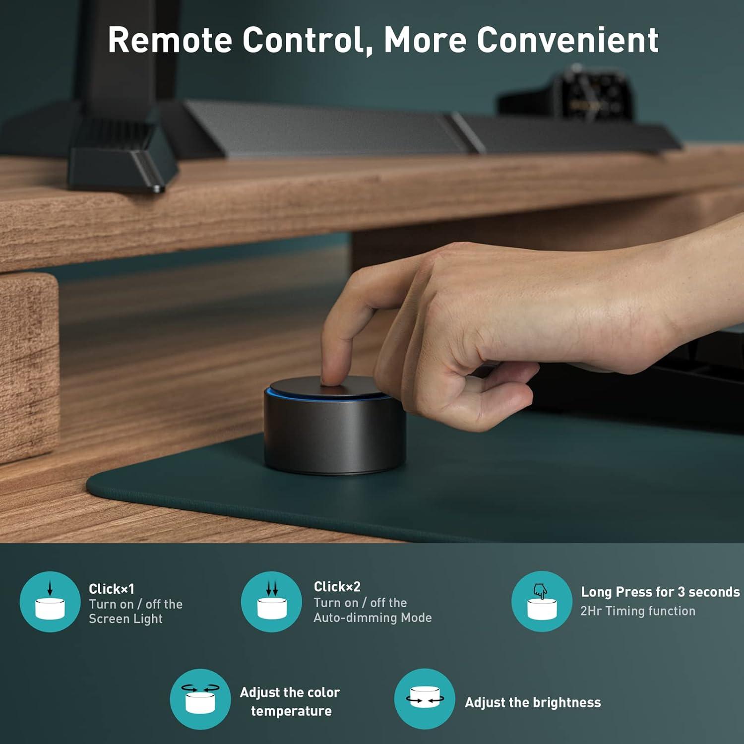 Barra de Luz para Monitor Quntis 20" con Control Remoto