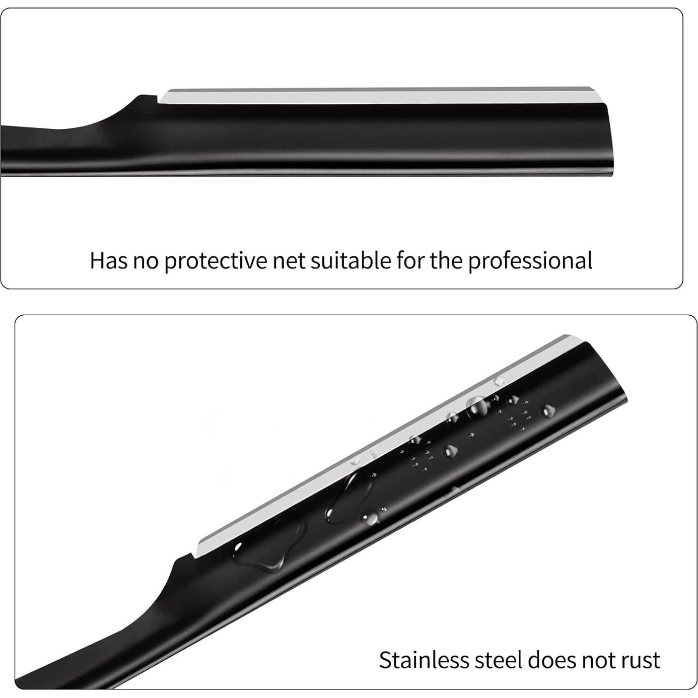 Rasuradora Facial de Cejas S.T. Friends - 10 Piezas, Acero Inoxidable