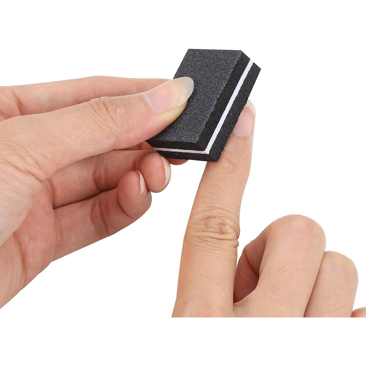 50 Piezas Mini Pulidores para Uñas 100/180 Grano acDesign